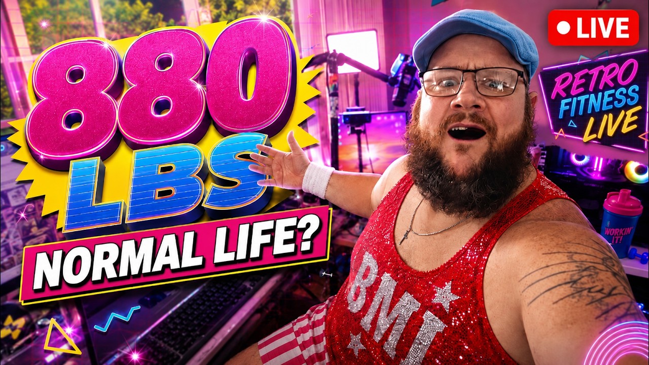 🛋️💥 HOME WORKOUTS with a 900LB LEGEND?! 😱 Will the Floor Give Out ...
