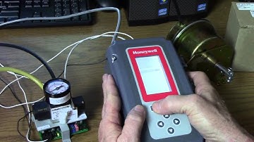 Testing a Honeywell T775 Controller with a Pneumatic Transducer