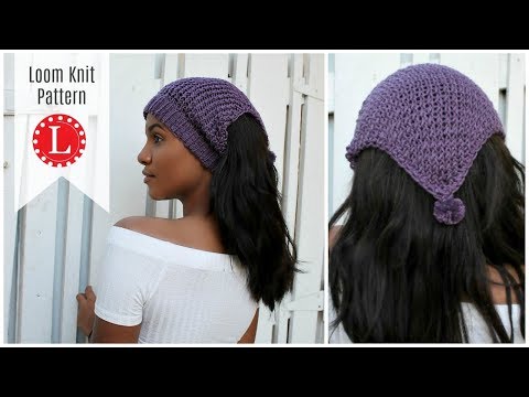 Free Loom Knit Headband Pattern (Crossed Ear Warmer!)  Loom knitting  patterns free, Loom knitting, Loom knitting patterns hat