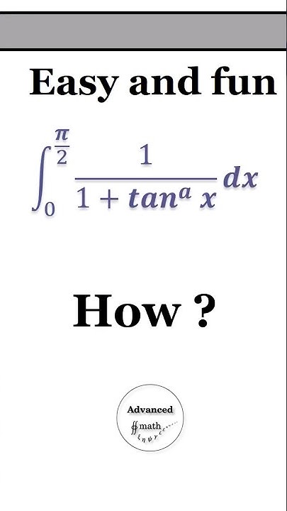 Integral From 0 To Pi 2 1 2 tan ax dx YouTube integral-from-0-to-pi-2-1-2-tan-ax-dx-youtube