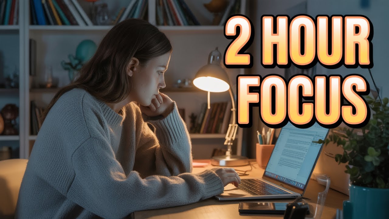 2 Hour Lofi Study Music 2 - Background Music for Focus