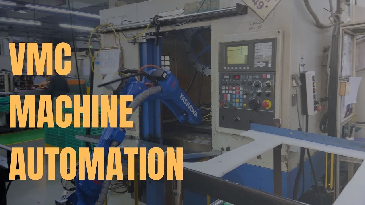 VMC machine automation - Grey Matter Robotics - Yaskawa - GP12