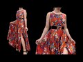 🌹 cutting and sewing dress this way is easy | sewing beautiful and cool summer dresses