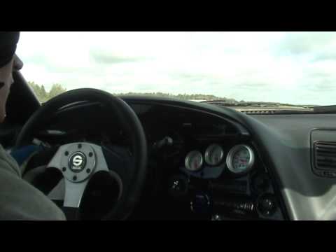 Bjorck Supra 9.88 244km/h (152.5mph) in-car dash