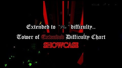THE MOST BEATABLE NIL TOWER EVER?? Tower of Extended Difficulty Chart // SHOWCASE