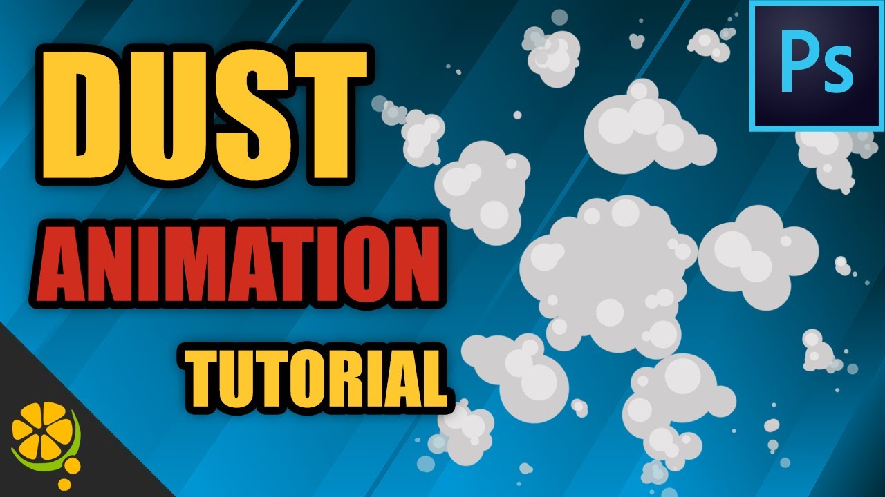 2D Game VFX Tutorial - Easy Dust Explosion In Photoshop - YouTube