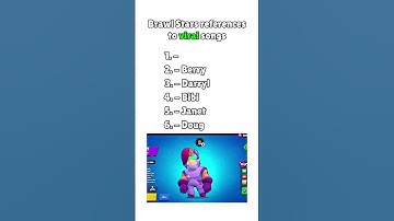 Thumbnail of Brawl Stars references to viral songs!! | #brawlstars