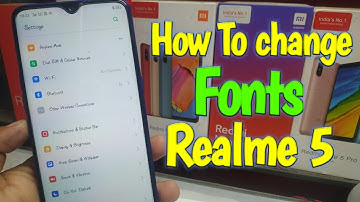 How to change Realme 5 Fonts, Realme 5 Font change, 100+ Realme Fonts