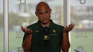 Presser: Dave Aranda Answers Questions Ahead of Texas State | Baylor Football