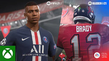 Feel Next Level in FIFA 21 and Madden 21 (Xbox Series X)