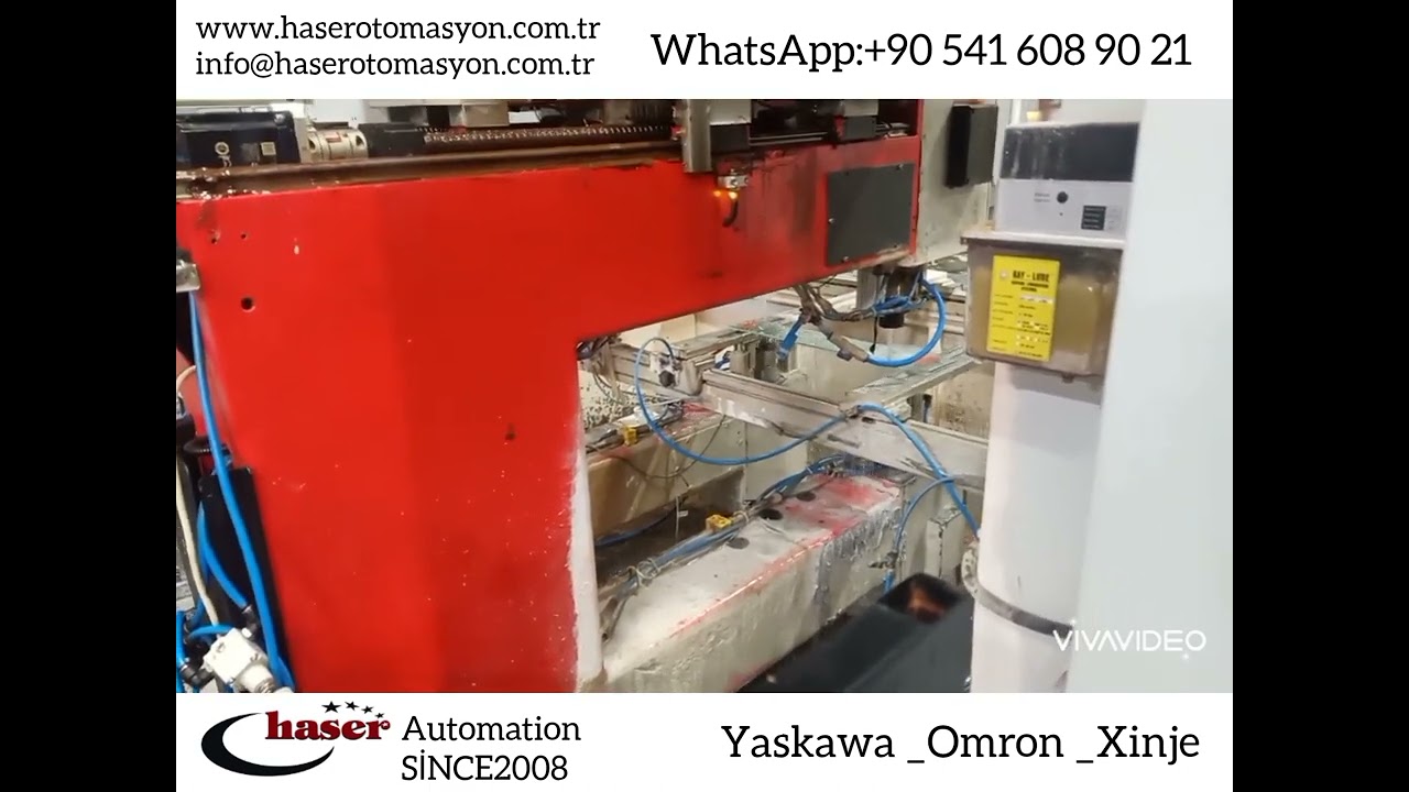 Otomatik cam delik delme makinaları elektronik sistemleri bakım onarımları