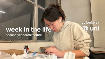week in my life @ uc berkeley | soph, architecture, chores, studio, food, events
