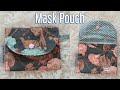 Face Mask Pouch Bag/Mask Case Keychain/ Credit Cards Purse/Mini Pouch tutorial/Guarda mascarillas