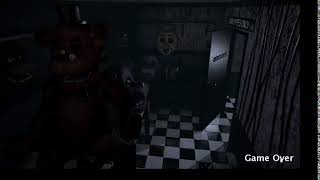 Jugando Por Primera vez a Five Nights at Freddy's 1 :v