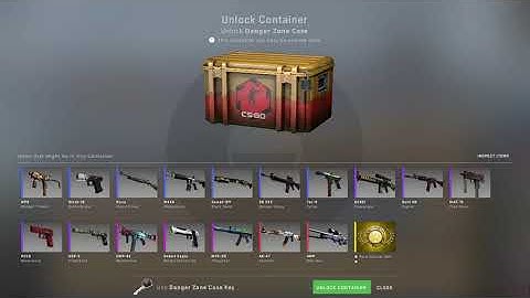 Opening a case every day until i get a knife (day 1)