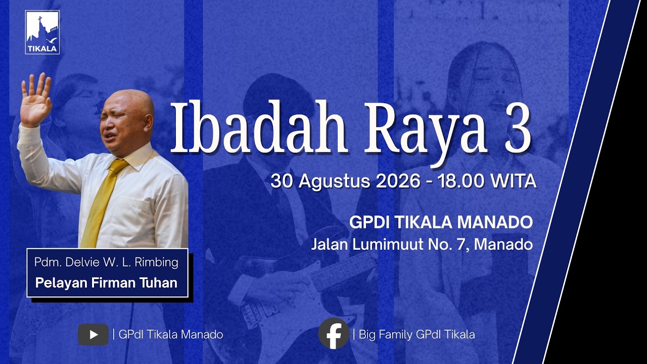 IBADAH RAYA 3, 30 AGUSTUS 2026