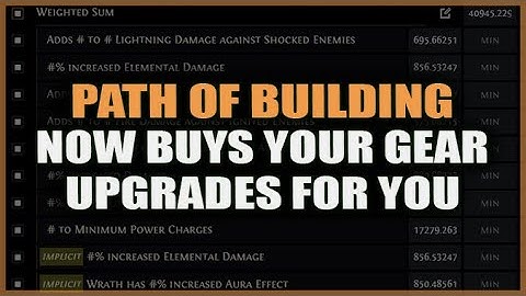 PATH of EXILE: A New Era of Trading - PoB Now Finds Items to Increase Your Build