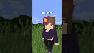 Minecraft, Tapi Aku Pakai Jenny Mod 😋 (MOD SUS) #shorts #minecraft