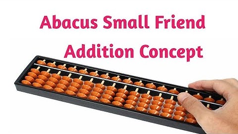 Abacus Small Friend Addition Concept #Abacus