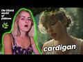 these VISUALS ✰ cardigan - taylor swift ✰ Reaction