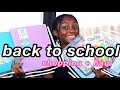 back to school shopping vlog + haul *junior year