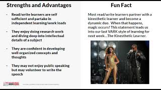 Vark Read Write Trainual Part 2