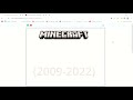 Minecraft logo history