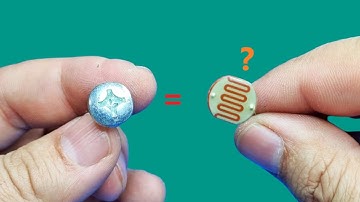 Een schroef tot een lichtsensor maken / Een schroef gebruiken in plaats van een LDR