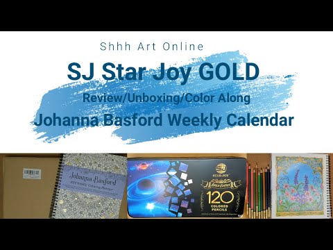 SJ STAR-JOY Gold Edition 120 Colored Pencils for Adult Coloring