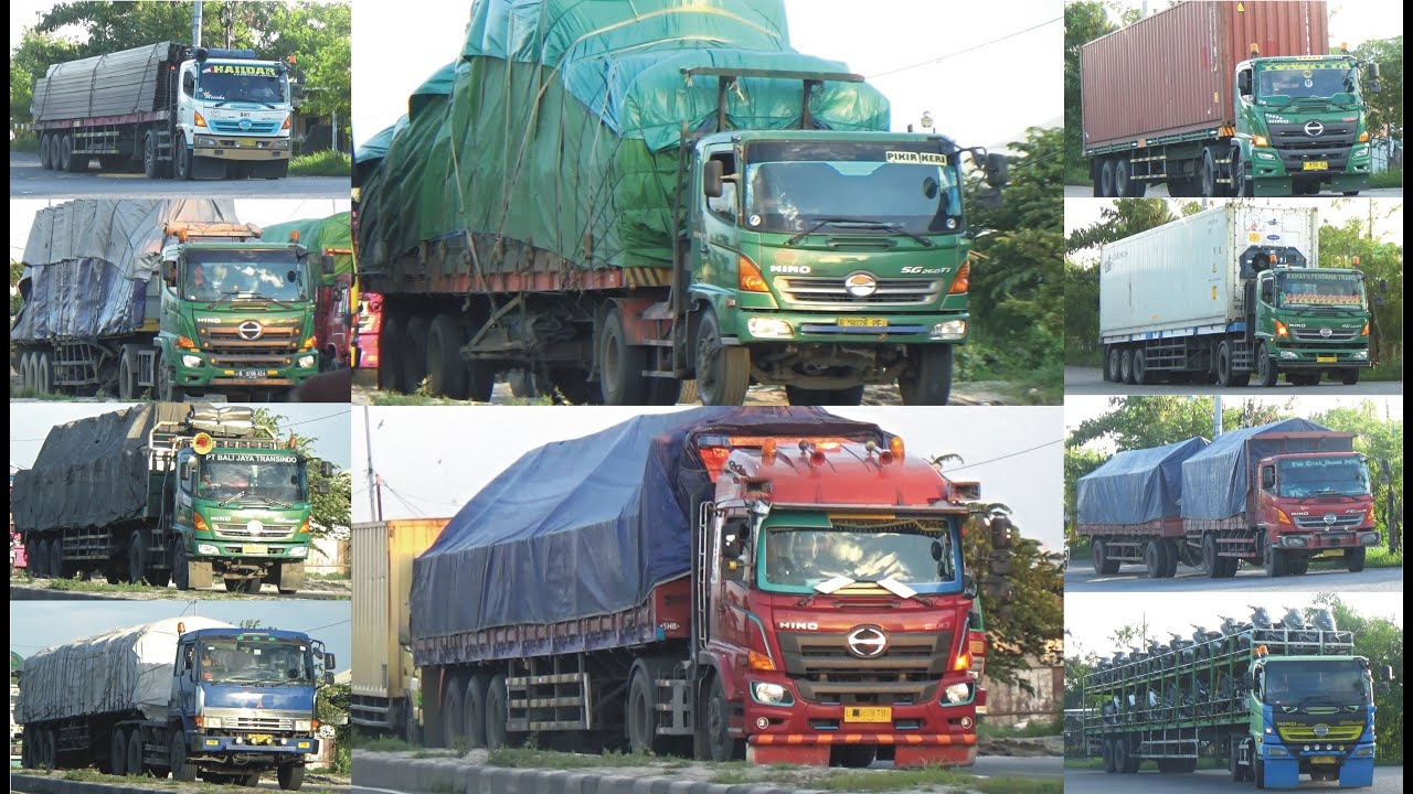 FULL TRUK  GANDENG TRUCK TRAILER TRUK  KONTAINER  TRONTON 