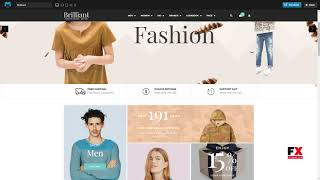 Brilliant - Morden Ecommerce Drupal Theme        Bysshe Julian
