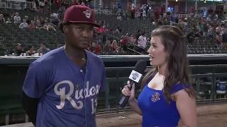 Juremi Profar post-game on Fox Sports Southwest