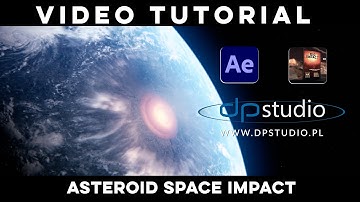 Asteroid Space Impact | Video Tutorial | After Effects | Big Impact | Orb | #tutorial #3d #vfx #cgi