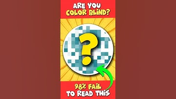 Spot the Hidden Numbers in This Colorblind Vision Quiz! 🌟