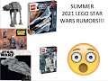 LEGO STAR WARS SUMMER 2021 RUMORS!!!