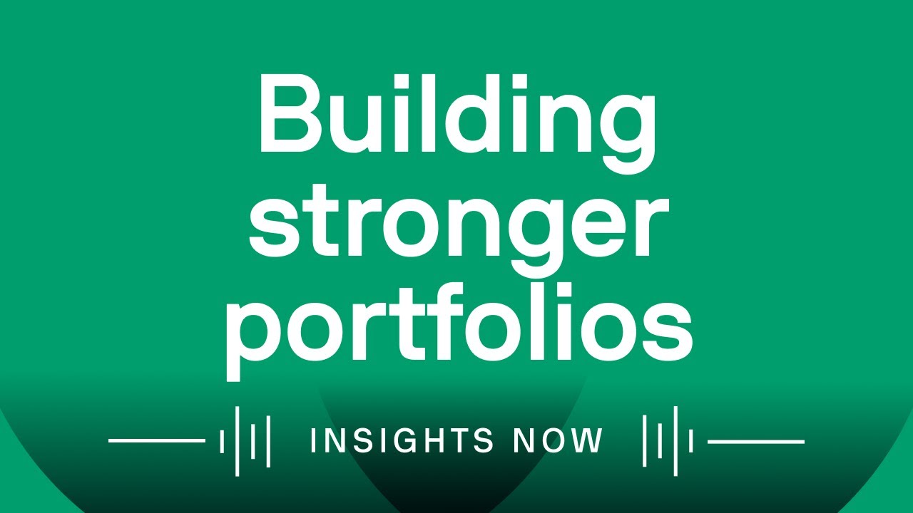 Building stronger portfolios 