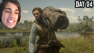 I survived the Wilderness for 30 days in Red Dead Redemption 2