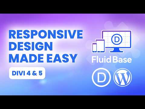 Fluid Base for Divi 4 & 5 | A Responsive Design System with Fluid Typography & Spacing