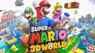 Super Mario 3D World - Complete Walkthrough (4 Players)