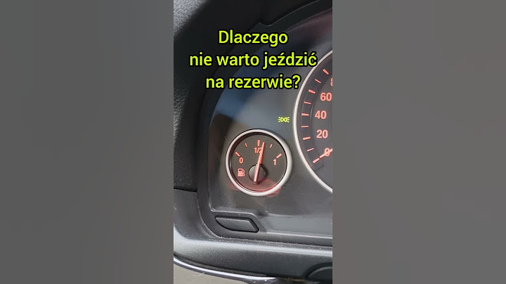 Dlaczego nie warto jeździć na rezerwie?