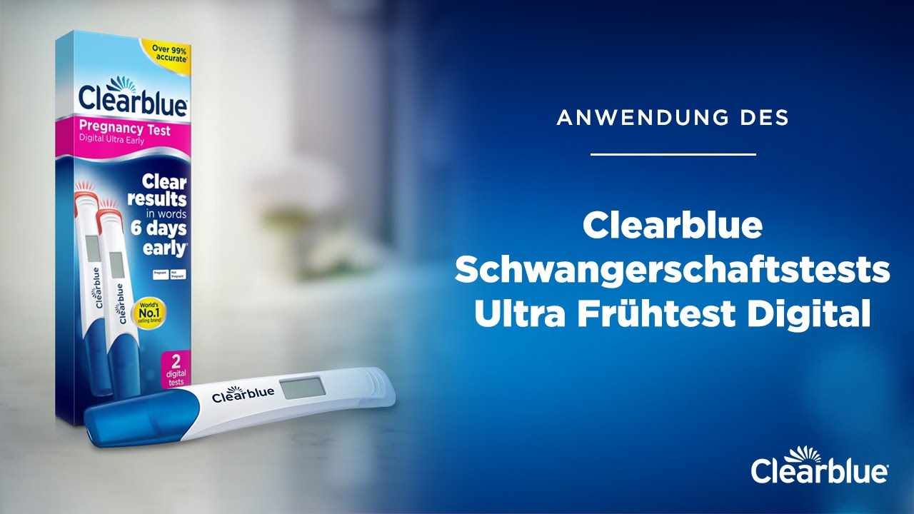 Clearblue Frühtest 6 Tage Vor Periode Erfahrungen Anwendung: Clearblue Schwangerschaftstest Ultra Frühtest Digital (nur