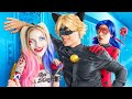 Ladybug ve Harley Quinn Yatılı Okulda