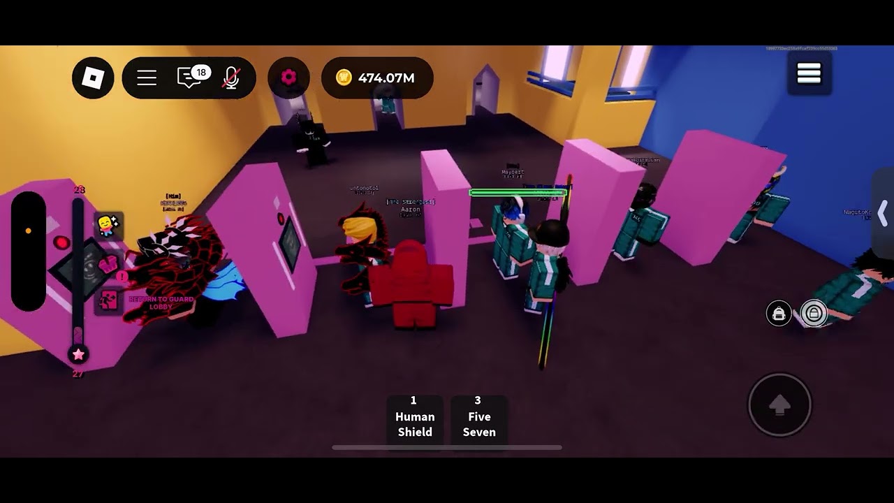 Playing as a Gaurd in ink games