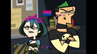 gwen and duncan being an iconic couple for almost 11 minutes bi