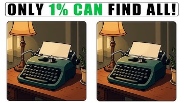 Only the Sharpest Eyes Will Pass This Test ! | Spot The Difference