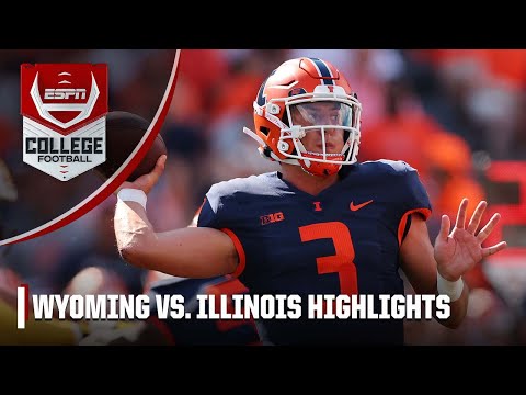 Wyoming Cowboys Vs. Illinois Fighting Illini | Full Game Highlights