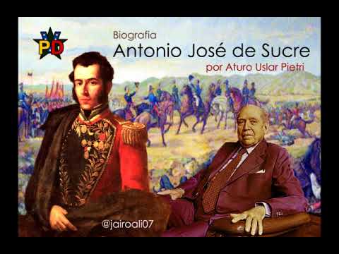 Biografia: Antonio Jose de Sucre (audio)