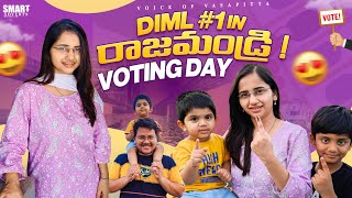 Day 1 in Rajahmundry| Andhra Elections | Successful ga Vote vesam #voiceofvasapitta #teluguvlogs