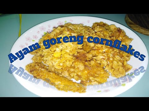 Resepi ringkas - ayam goreng cornflakes - YouTube