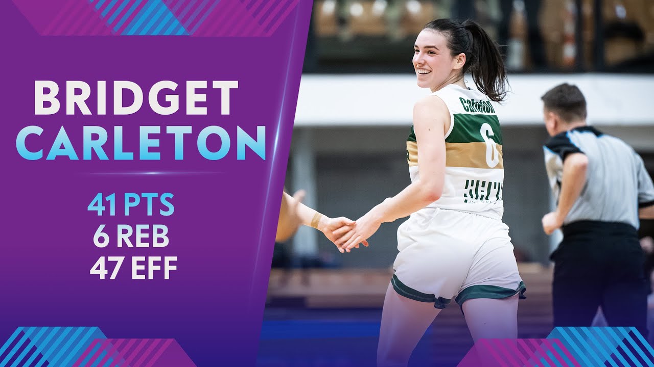 Bridget Carleton's unbelievable 41-PTS game against Polkowice | EuroLeague Women 2023